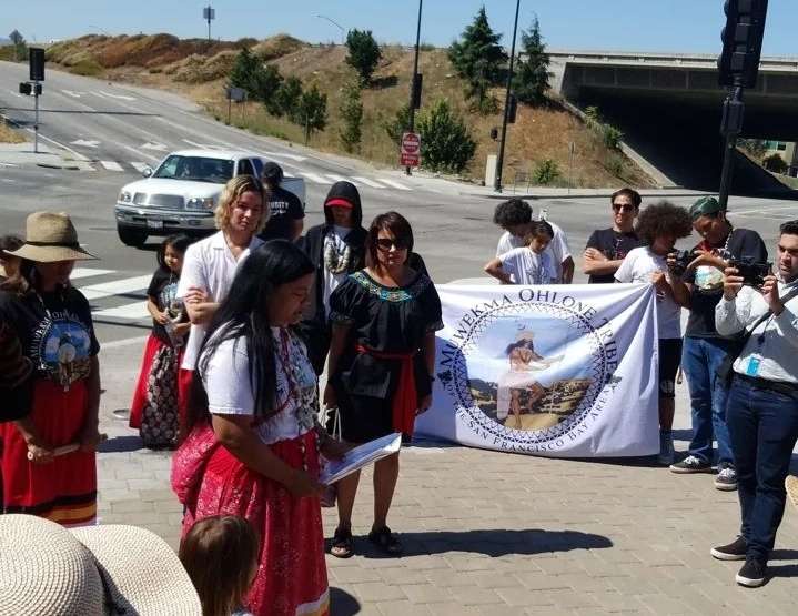 San Jose event celebrates removal of Thomas Fallon statue.