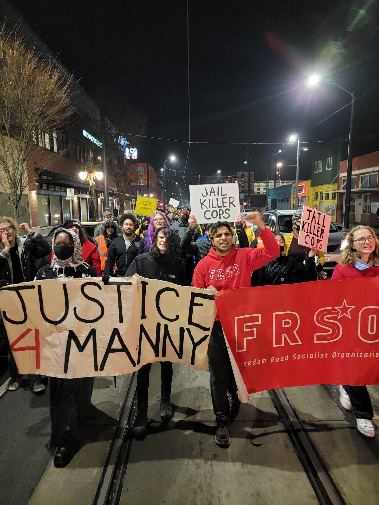 Tacoma, WA rally demands justice for Manny Ellis. | Fight Back! News/staff