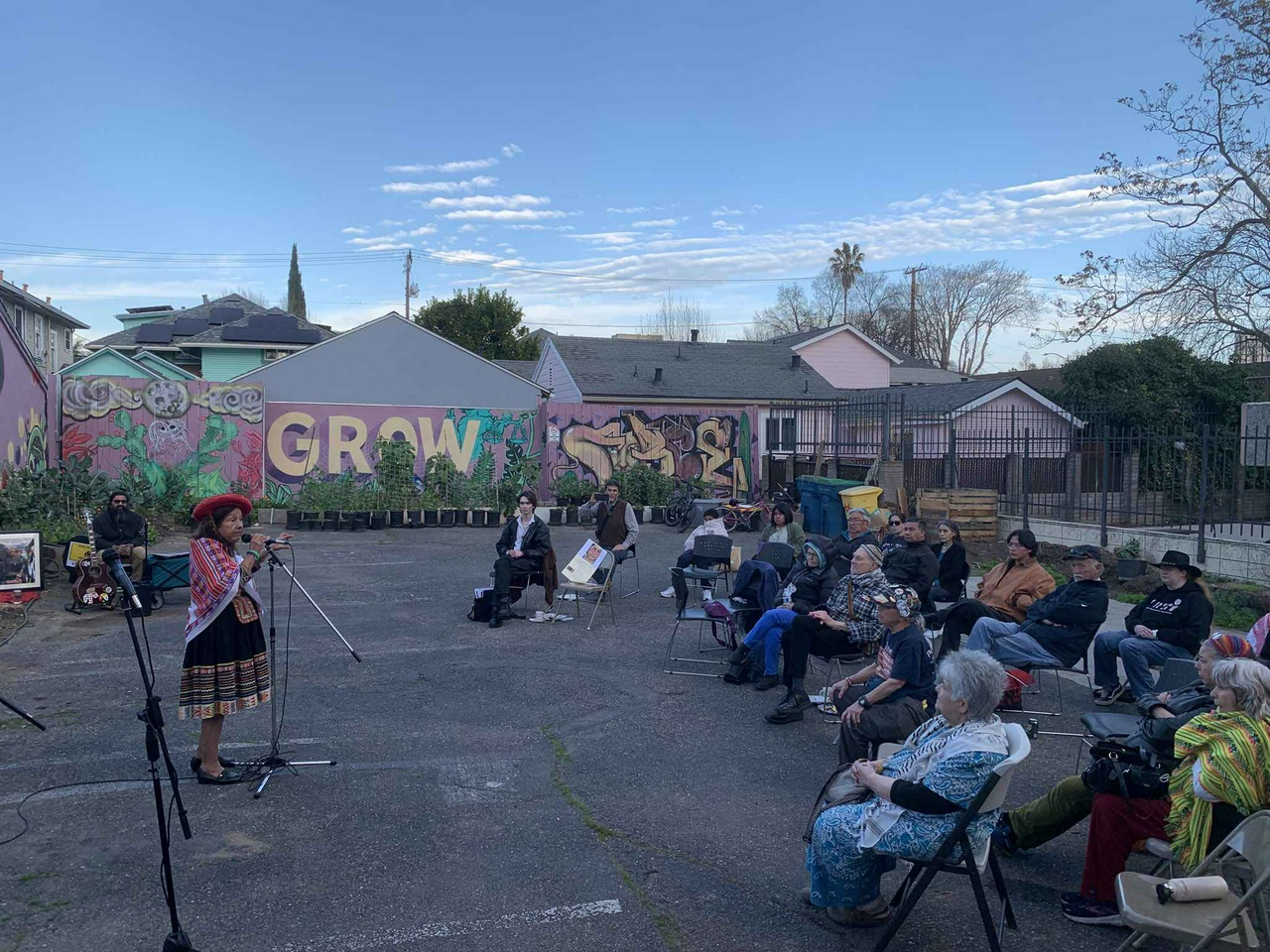 San Jose, California event welcomes the release of Leonard Peltier.