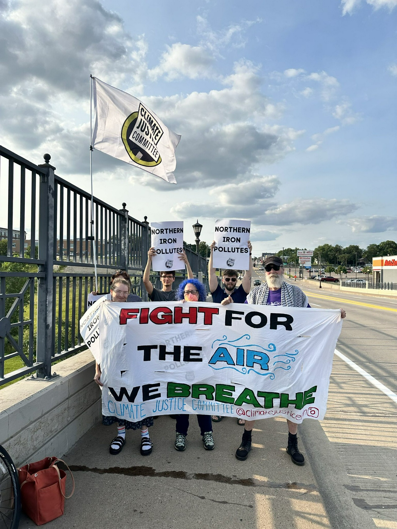Saint Paul, Minnesota protest against pollution by Northern Iron.  | Staff/Fight Back! News