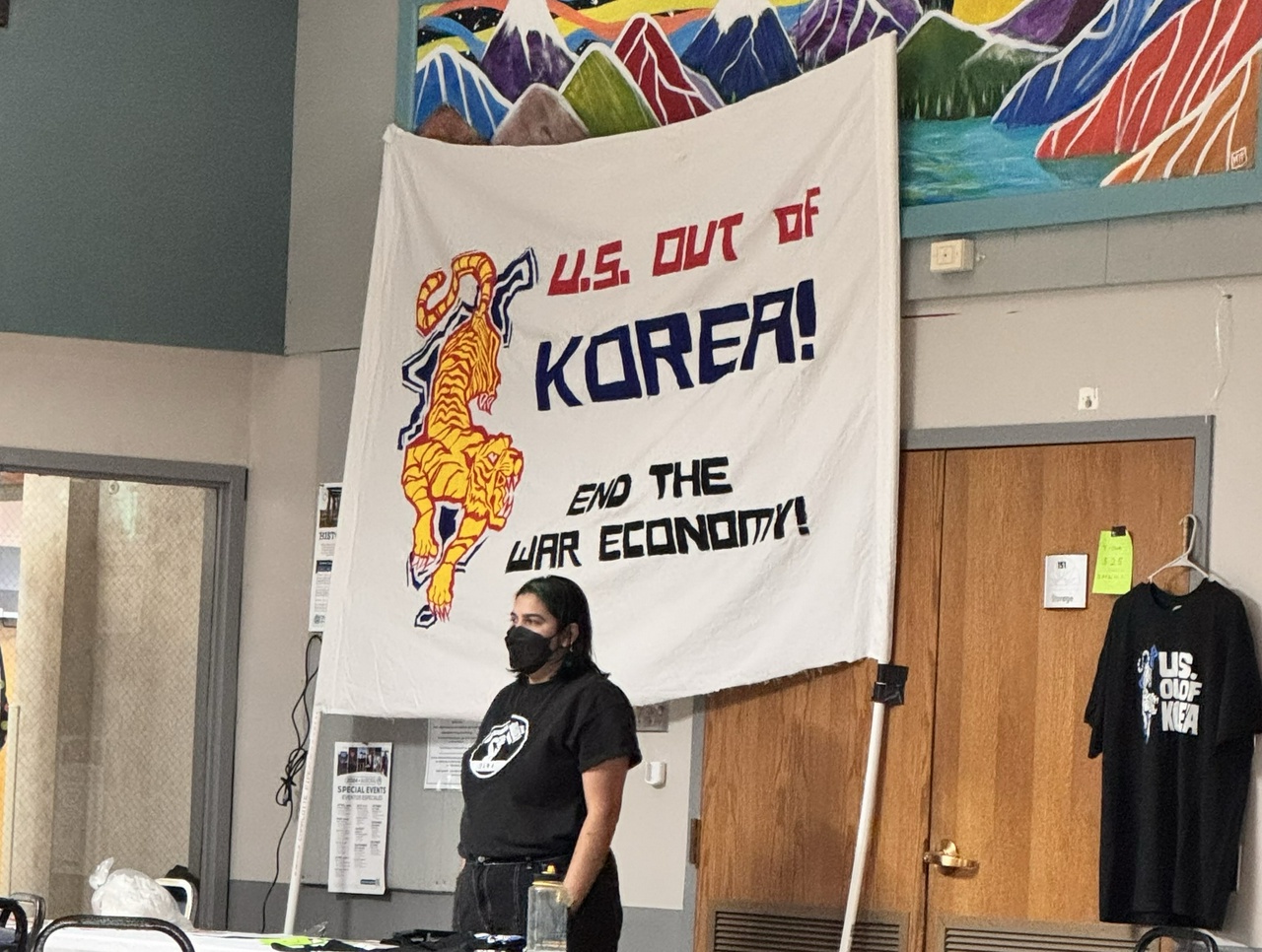 U.S. out of Korea conference in Aurora, Colorado.   | Staff/Fight Back! News