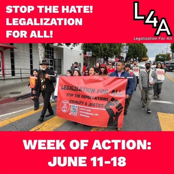 Stop the hate! Legalization for all!