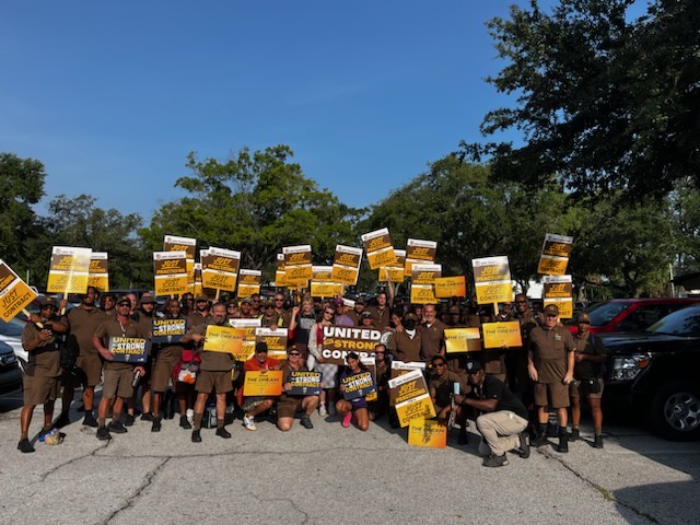 Tampa Teamsters prepare to strike.