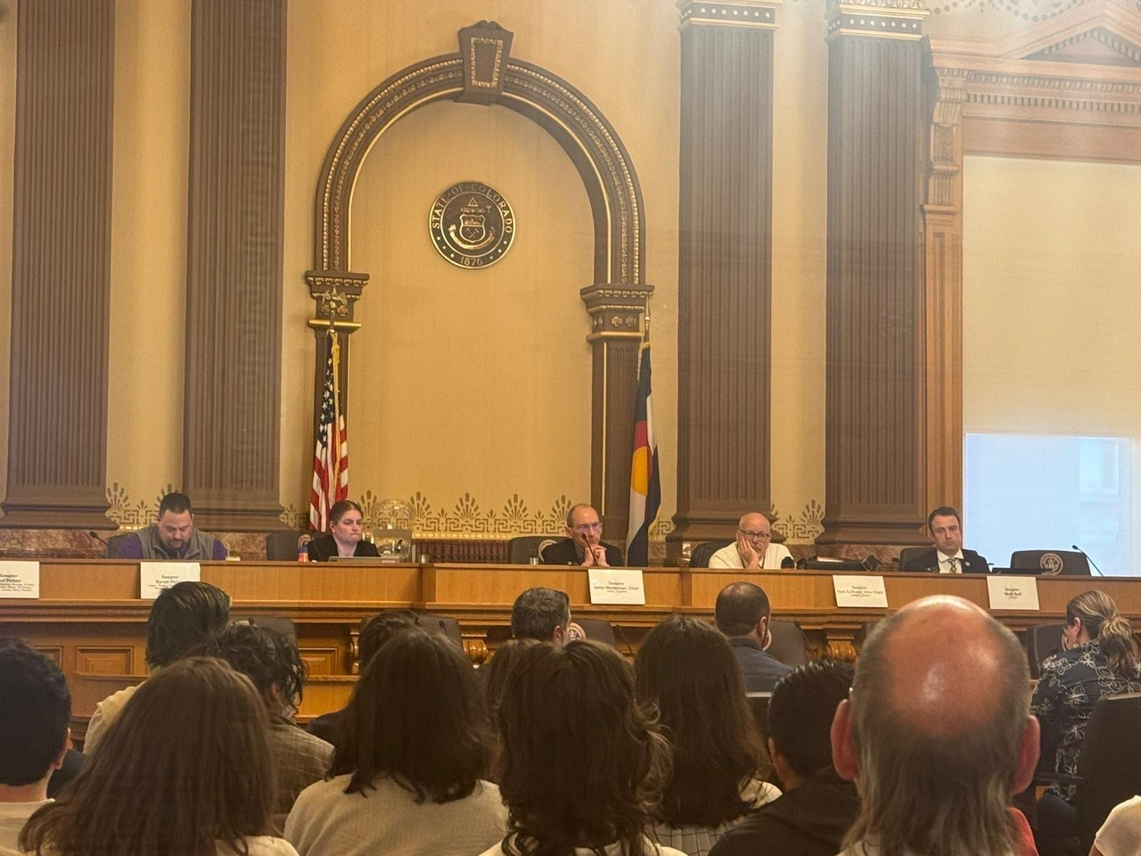 Denver hearing on anti-immigrant bill.