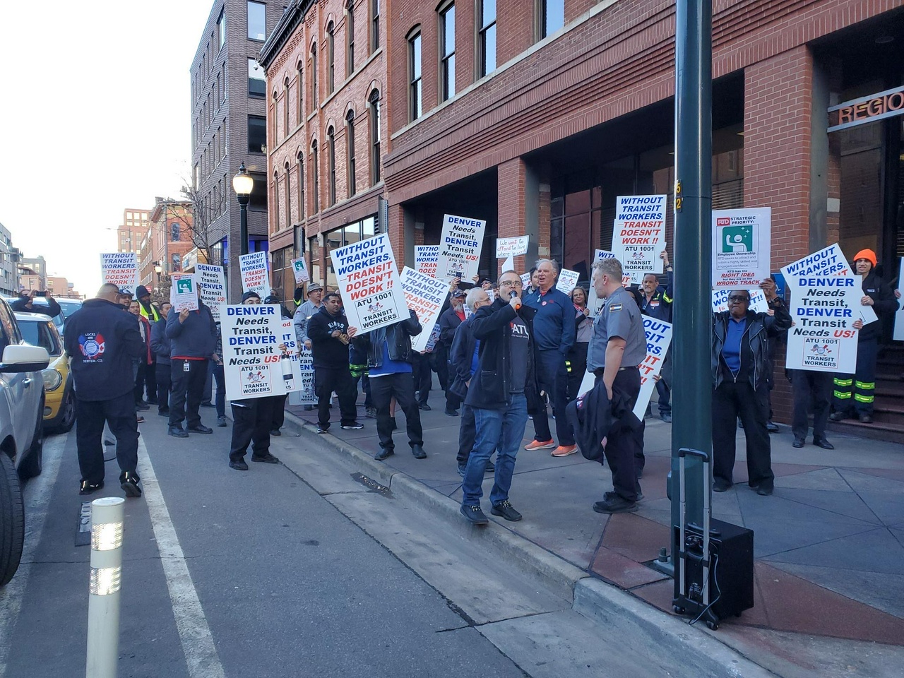 Denver bus workers are fighting for a decent contract.