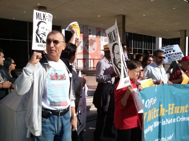 Carlos Montes, a member of the Central Committee of Freedom Road Socialist Organ
