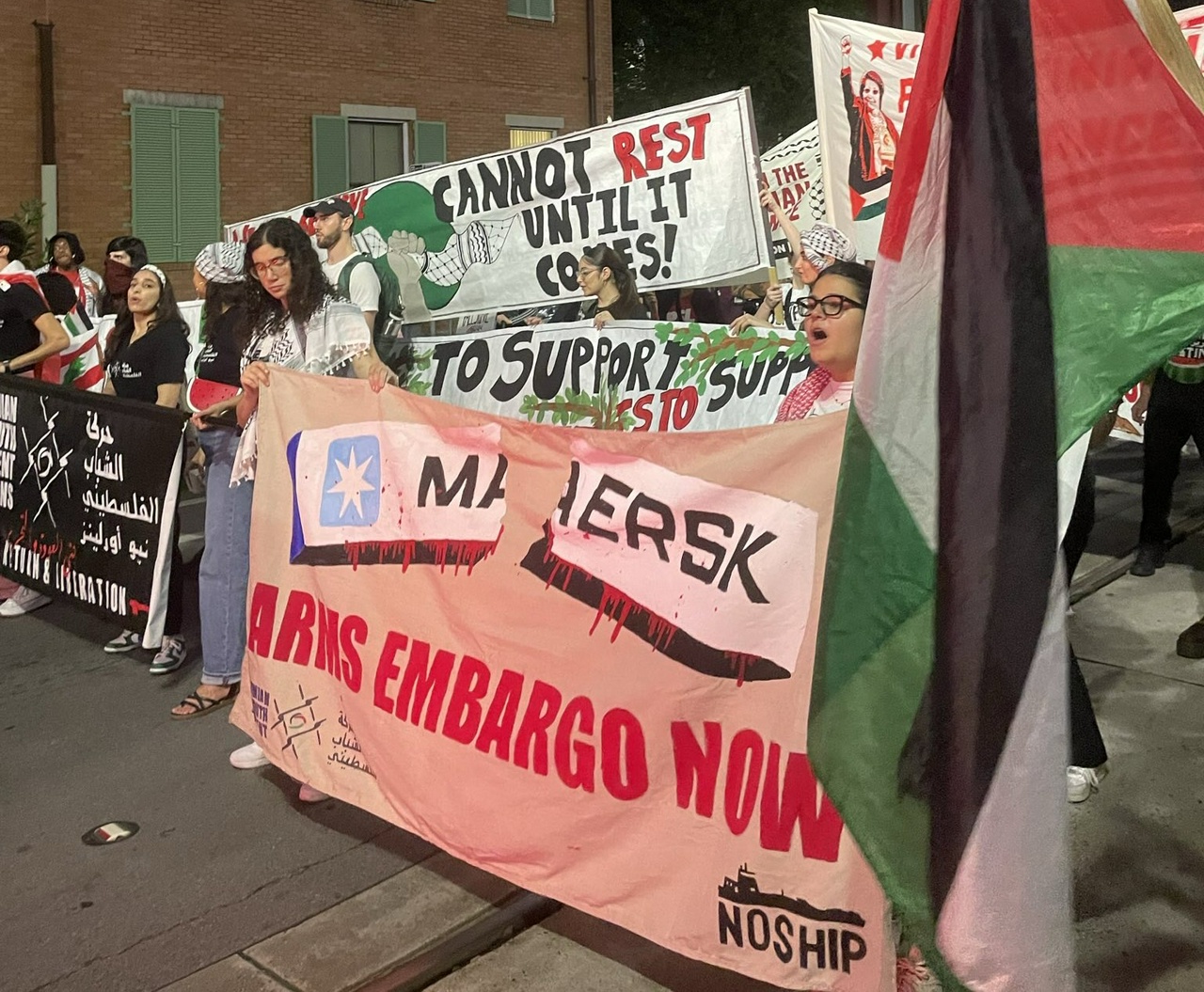 Minnesota marches to mark one year of resistance to genocide.  | Staff/Fight Back! News