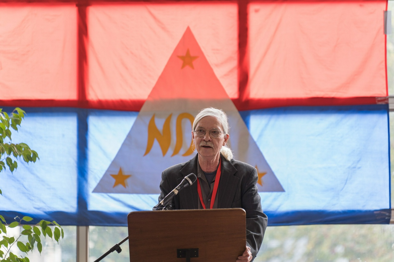 FRSO Political Secretary Mick Kelly speaking at the International Theoretical Conference on Imperialism and War organized by the National Democratic Front of the Philippines, NDFP. | Freedom Road Socialist Organization