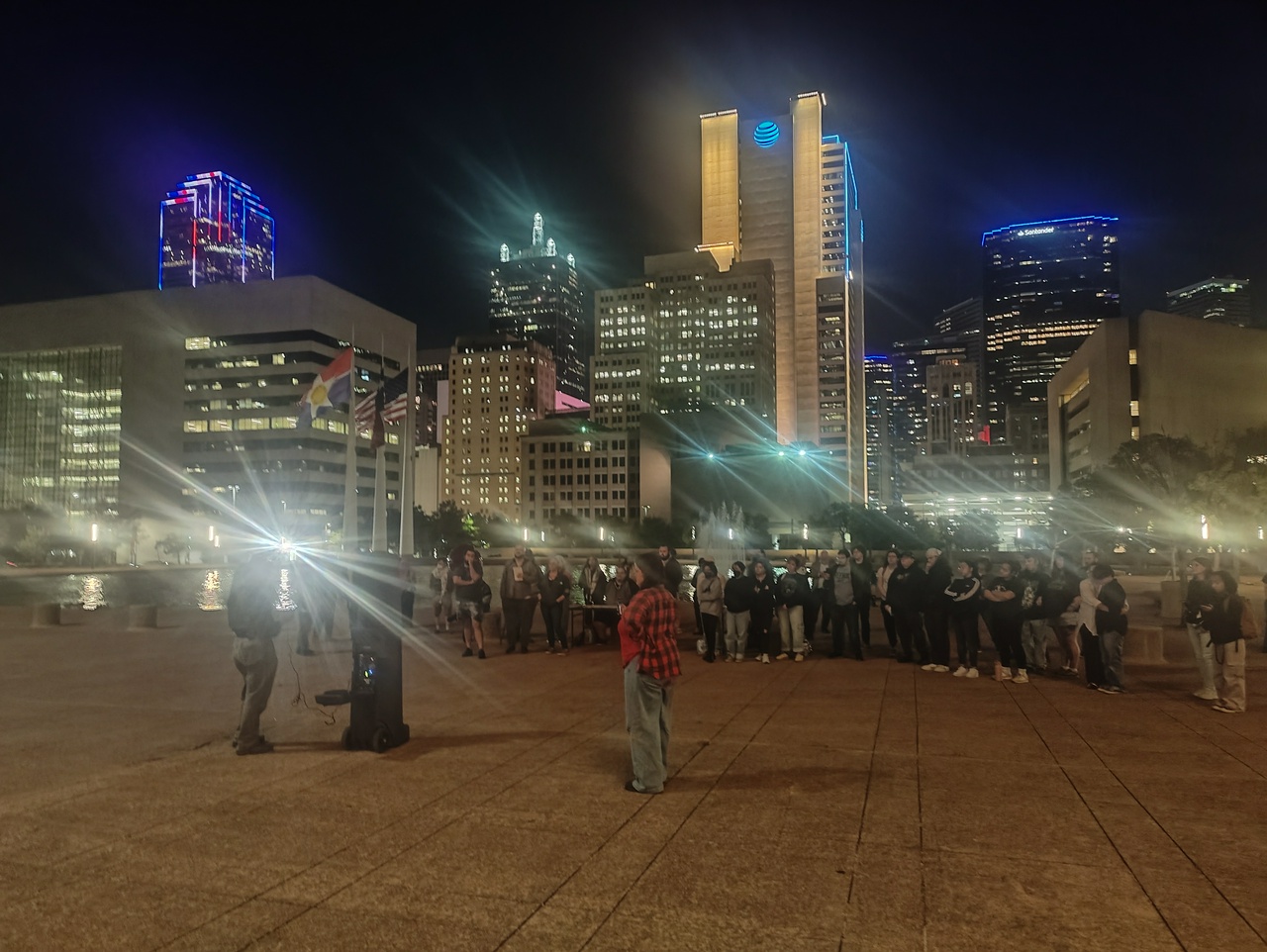 November 6 post election protest in Dallas.  | Staff/Fight Back! News