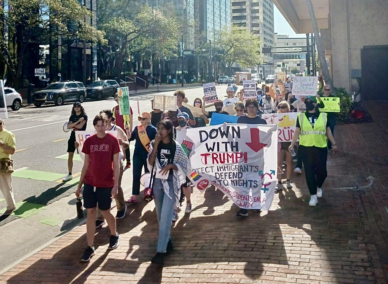 International Women's Day in Tampa.