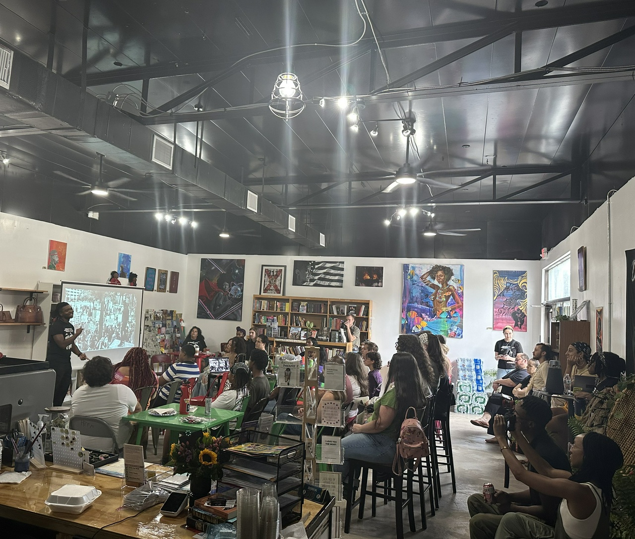 Black August event in Jacksonville, Florida. | Fight Back! News/staff