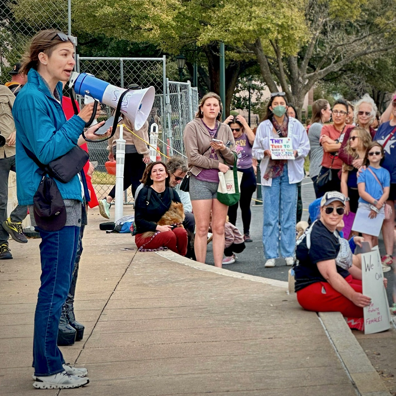International Women's Day marked in Austin, Texas.