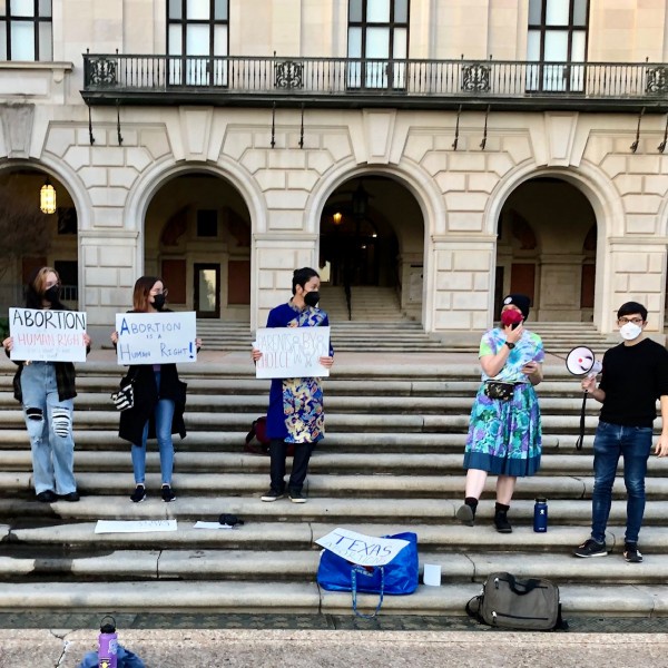 Texas students fight for abortion rights