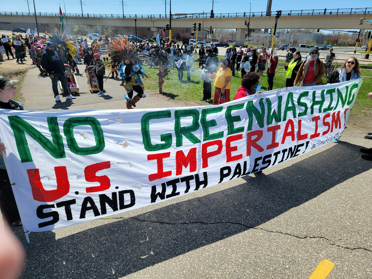  Earth Day march in Minneapolis. | Fight Back! News/staff