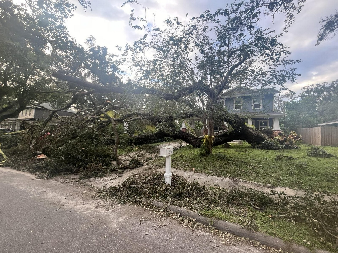 Damage caused by Hurricane Milton.  | Staff/Fight Back! News