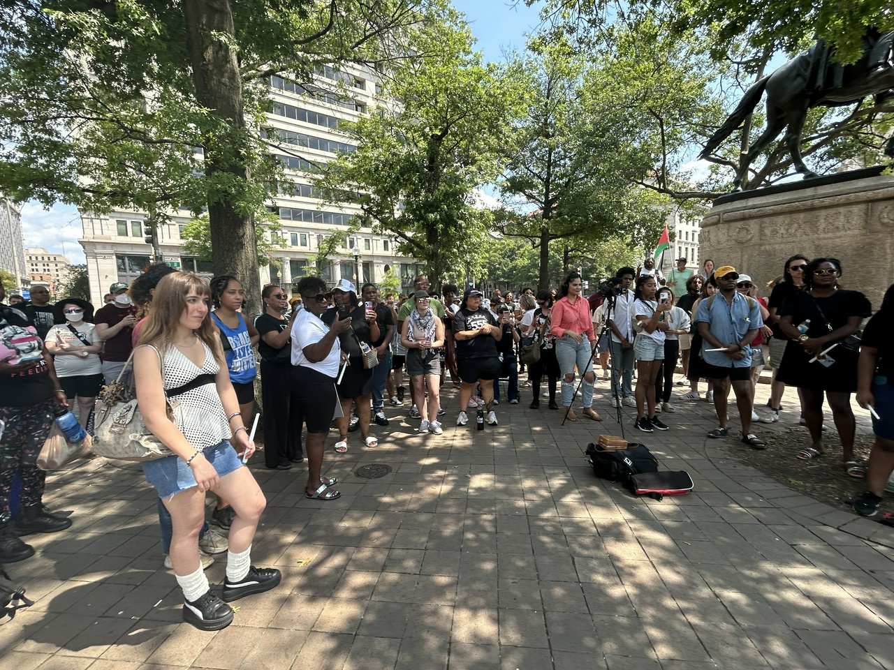 DC vigil demands justice for Sonya Massey.