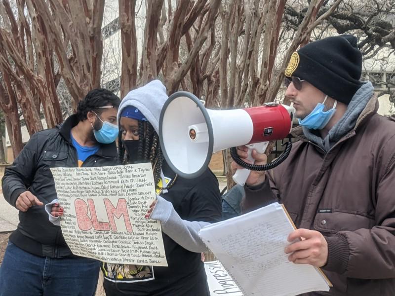 Rally for Accountability at UTA.