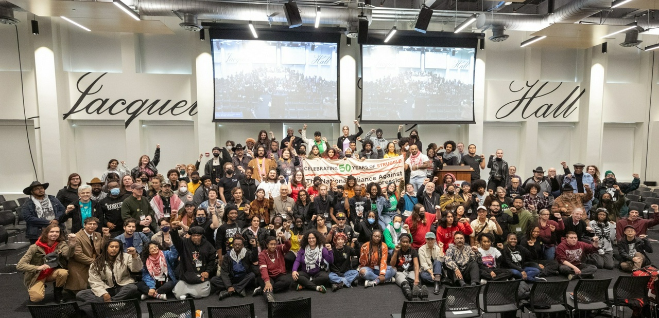Participants in the National Alliance Against Racist and Political Repression conference.  | Fight Back! News/staff