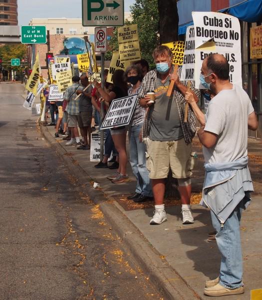Minnesota protest against U.S. wars