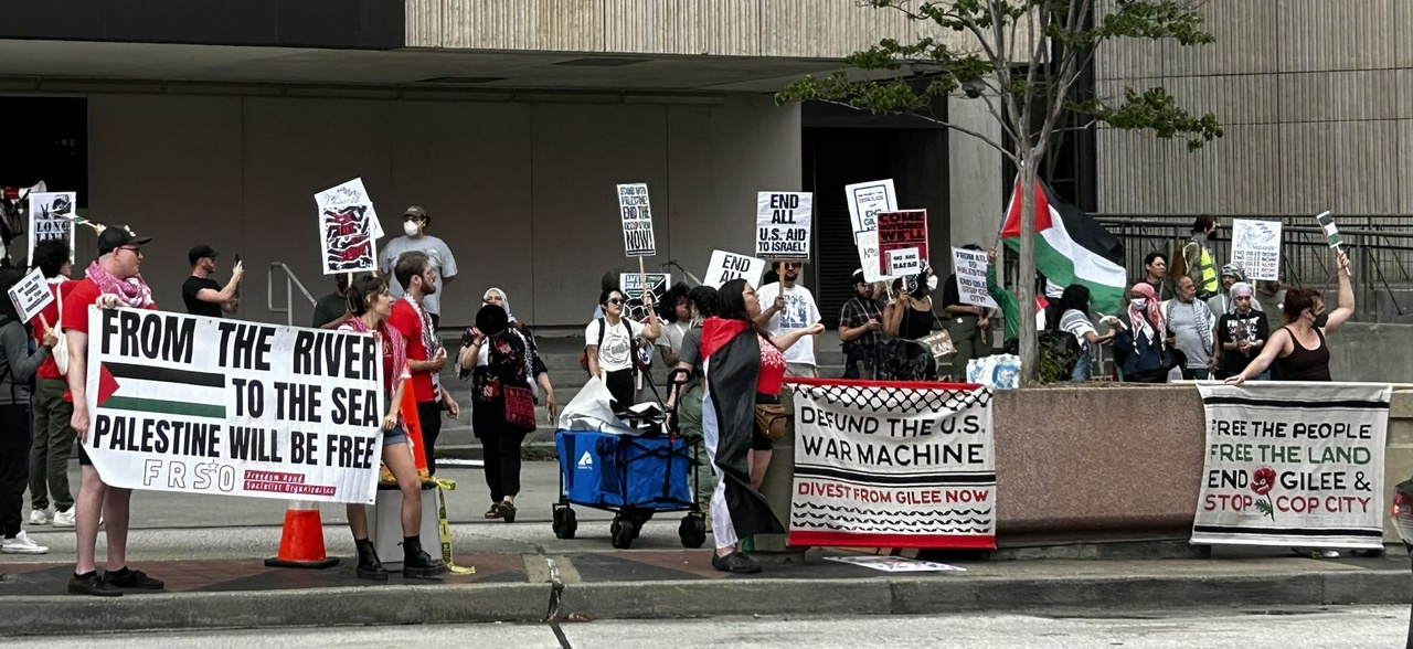 Nakba Day protest in Atlanta, Georgia.  | Fight Back! News/staff