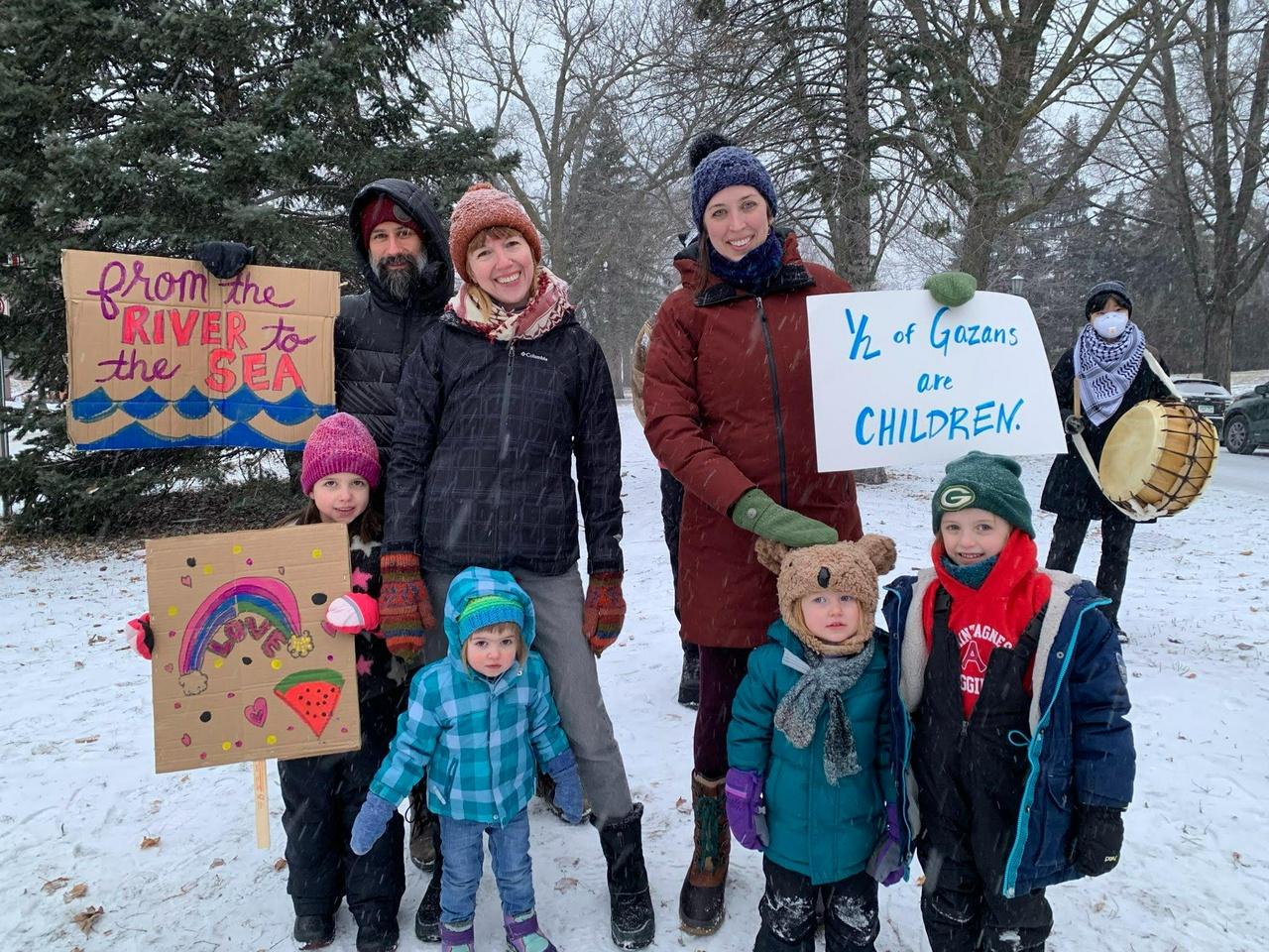 Twin Cities rally in solidarity with Palestine. | Fight Back! News/staff