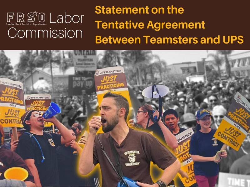 Statement on the Tentative Agreement between Teamsters and UPS
