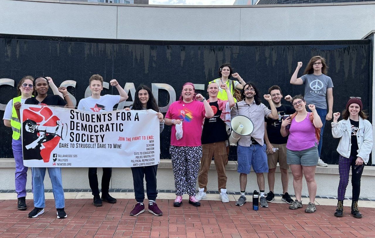 Trans Day of Visibility rally in Tallahassee, FL.  | Fight Back! News/staff