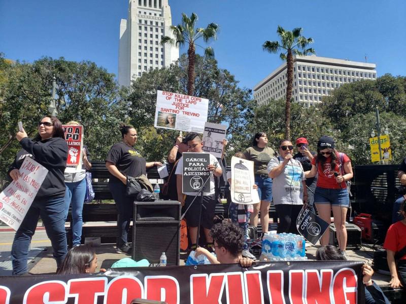LA protest against police killings.