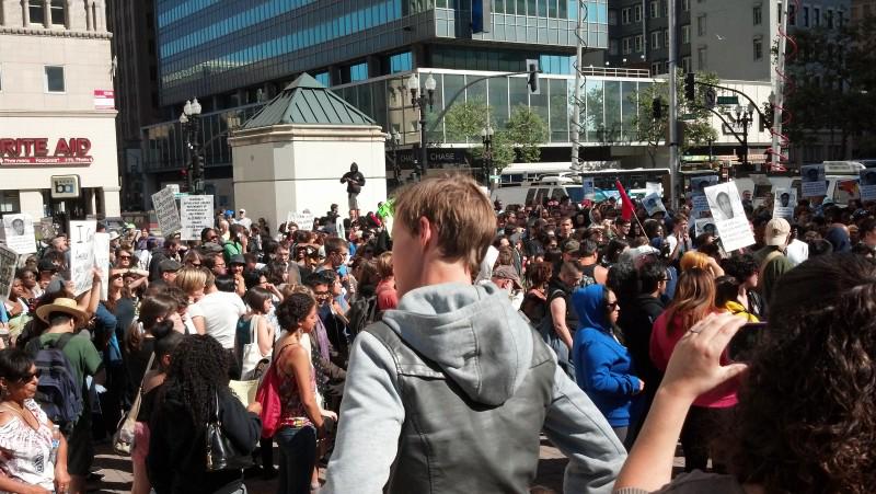 July 14 protest in Oakland, CA.