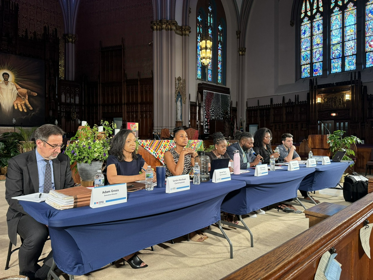 Meeting of the newly appointed Community Commission for Public Safety and Accountability.  | Staff/Fight Back! News