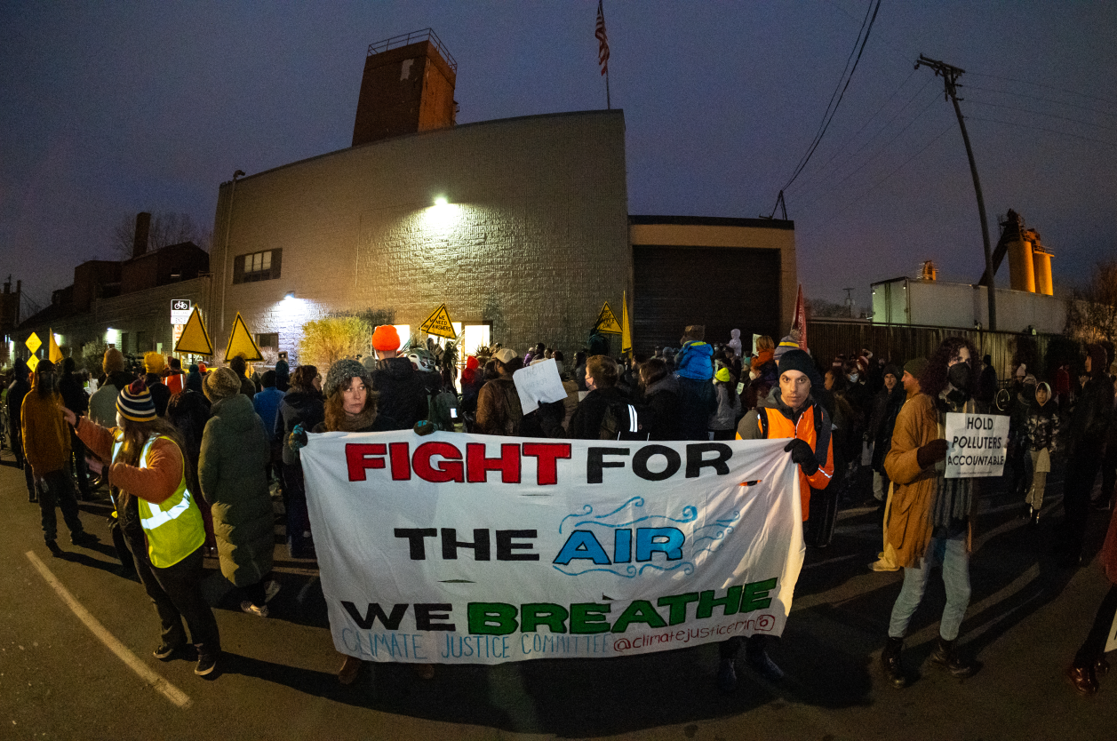Minneapolis protest against environmental racism. | Fight Back! News/staff