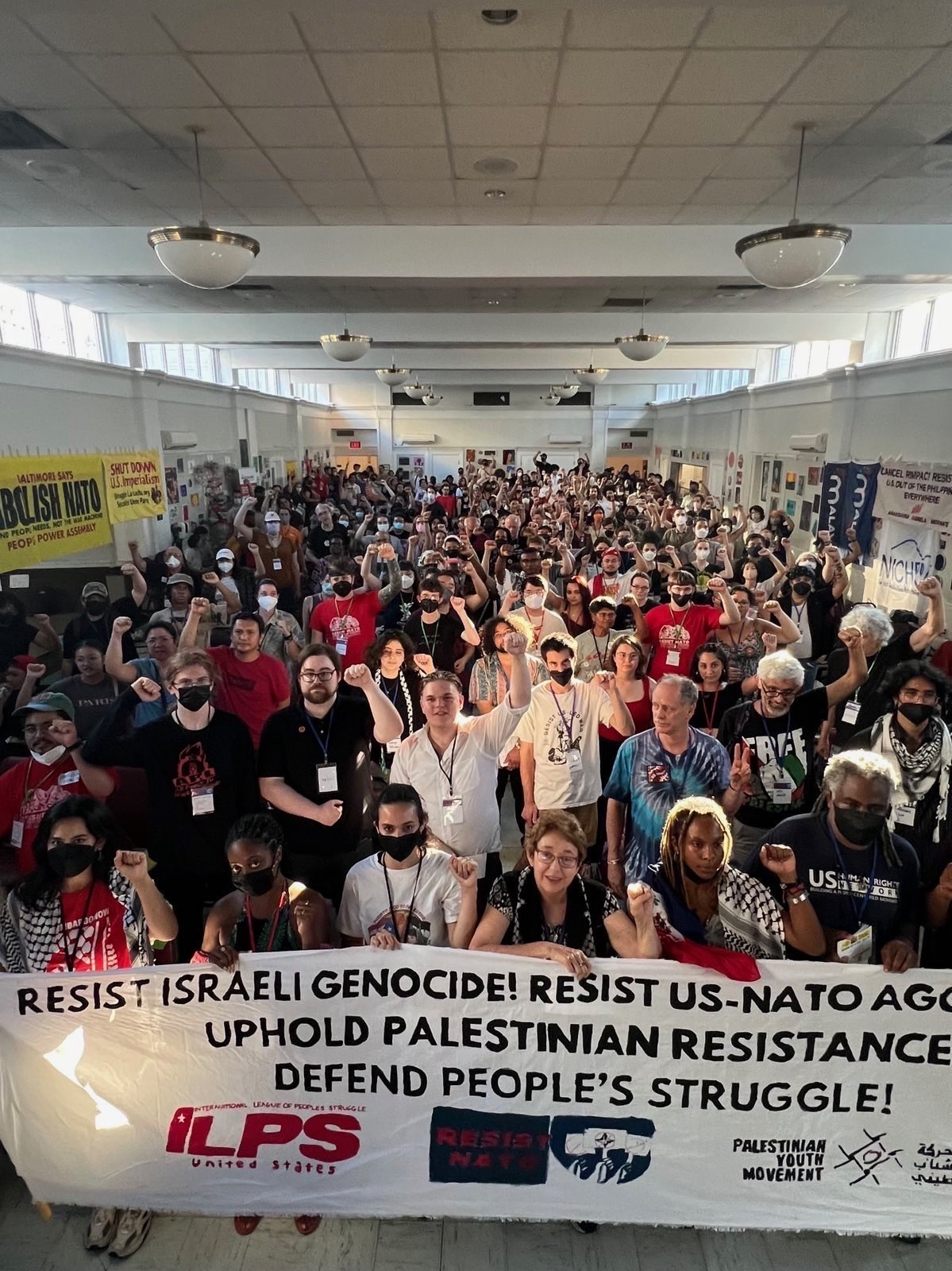 Attendees of the Resist NATO Coalition Counter-Summit  | Staff/Fight Back! News