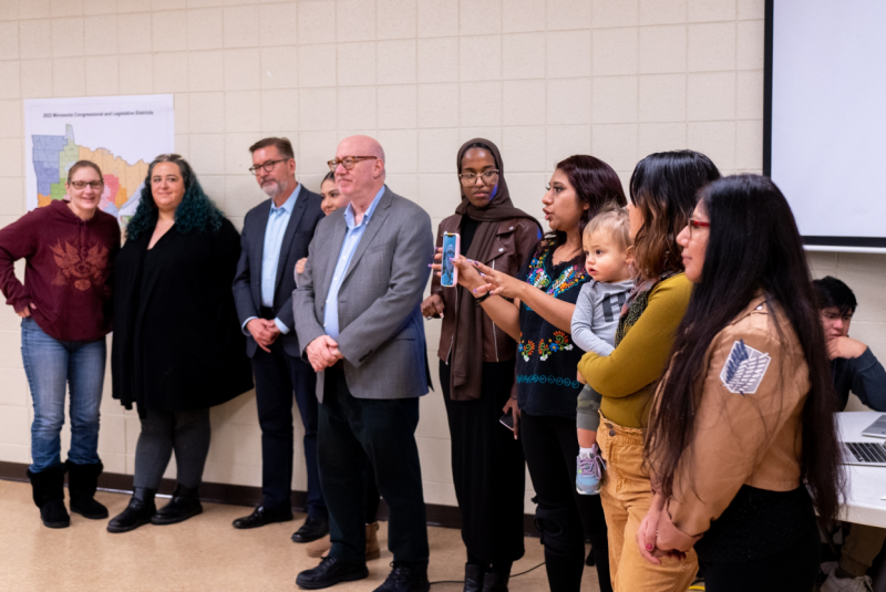 Grassroots immigrant rights leaders and state legislators address the community