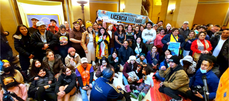 Protest in Minnesota Capitol demand drivers licenses for all